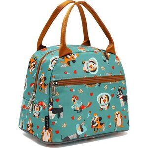 Lunch Cooler Bag - Tote Bag Organizer for Women/Men, Dog